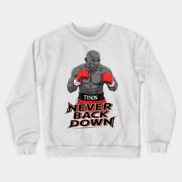 MIKE TYSON BOXING Design T-Shirt Crewneck Sweatshirt by PRINT_SOLUTION